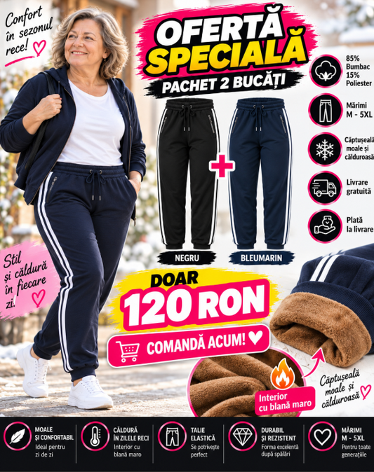 Trening pantaloni de Dama 2 bucati 120 De Ron