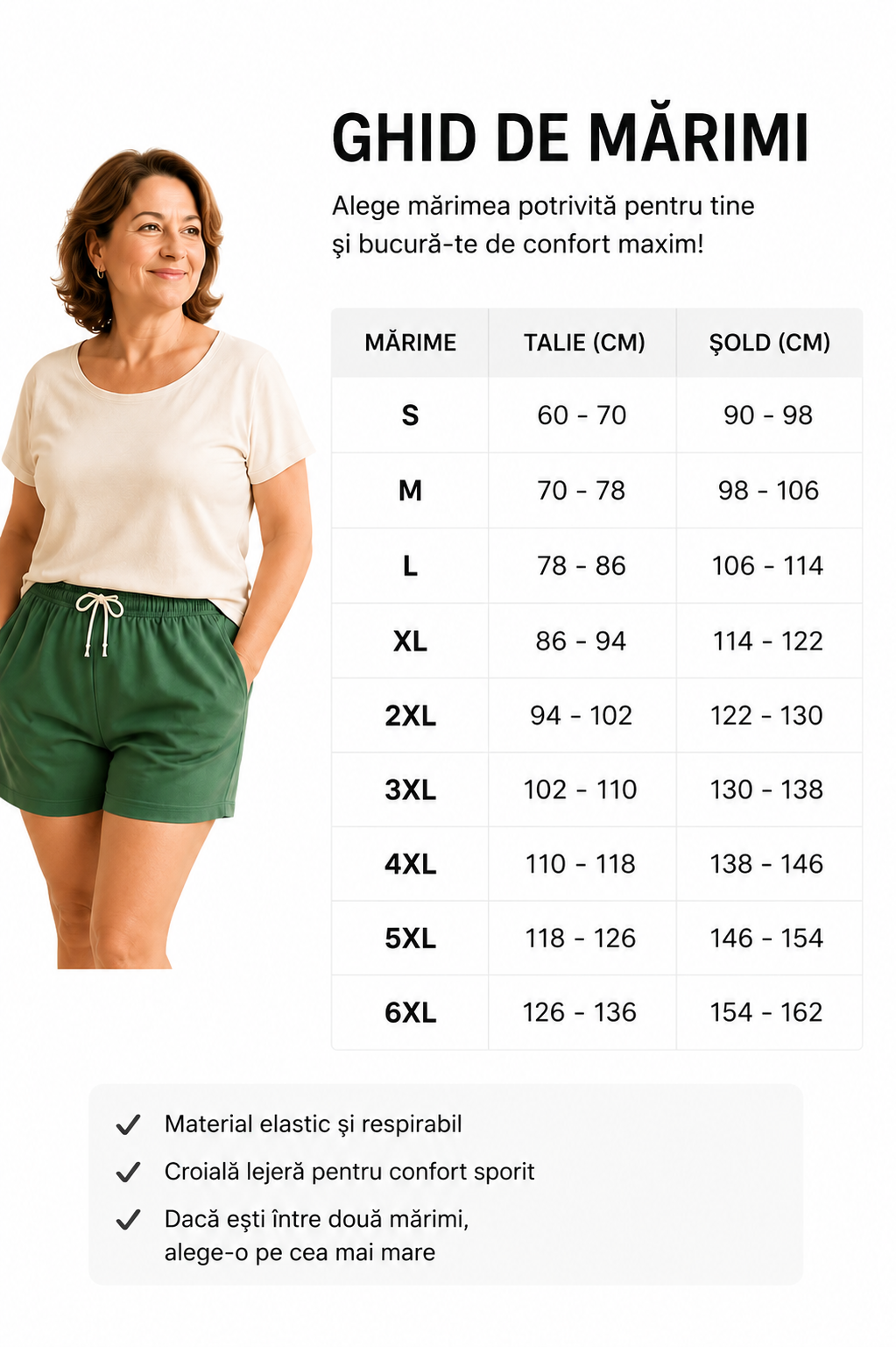 Set Pantaloni Scurți Comozi pentru Femei