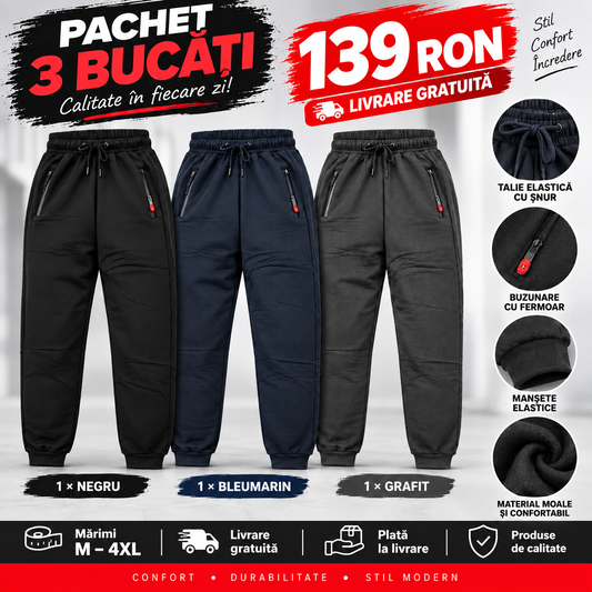 Pachet 3 Bucati Trening Barbateşti 01 – 139 De Ron